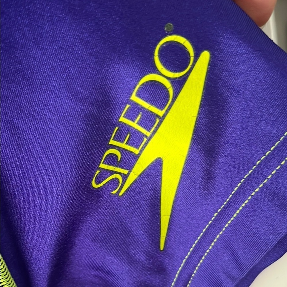 Speedo Men's Blue Rashguard - Picture 6 of 8